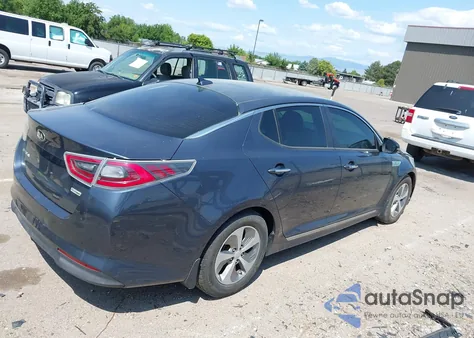 2015 Kia Optima Hybrid из США, поврежденный, VIN KNAGM4AD6F5079372